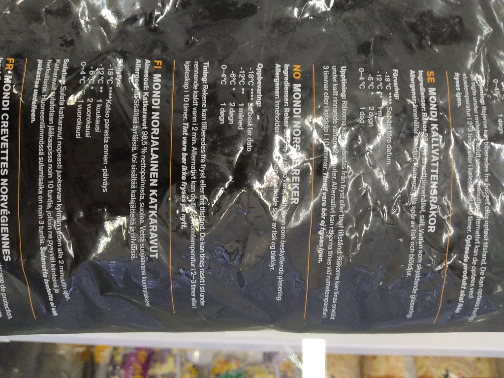 Mondi Peel Cooked Shrimp 100-200 2.5kg(2kg) | Mondi 熟虾仁 100-200 2.5kg(2kg)