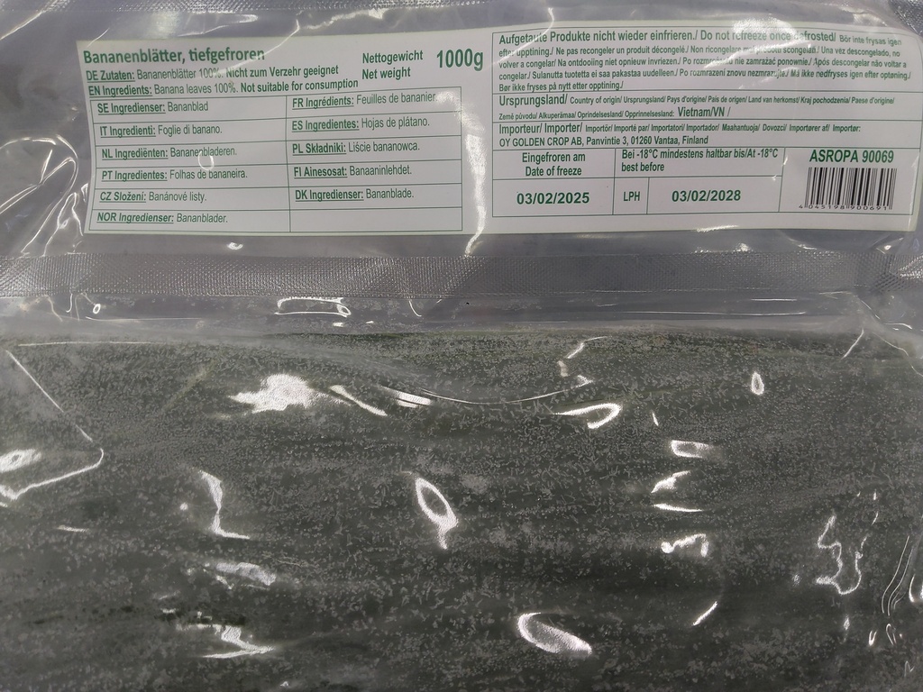TCT Banana Leaves A4 1kg | TCT 香蕉叶 1kg