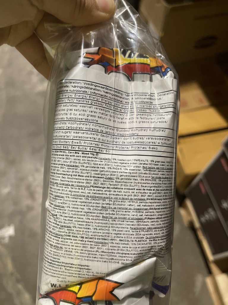 W.L. Corn Bits Mixes 70g | W.L 混合口味玉米爆米花 70g