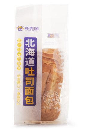 XMC Hokkaido Toast Bread 85g | 新麦潮 北海道吐司面包 85g