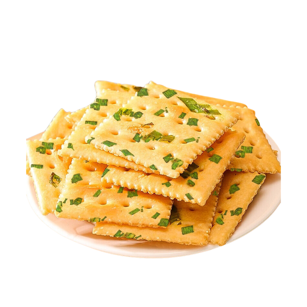 KD Soda Cracker Spring Onion Flav. 200g | 阔达 香葱梳打饼干 200g