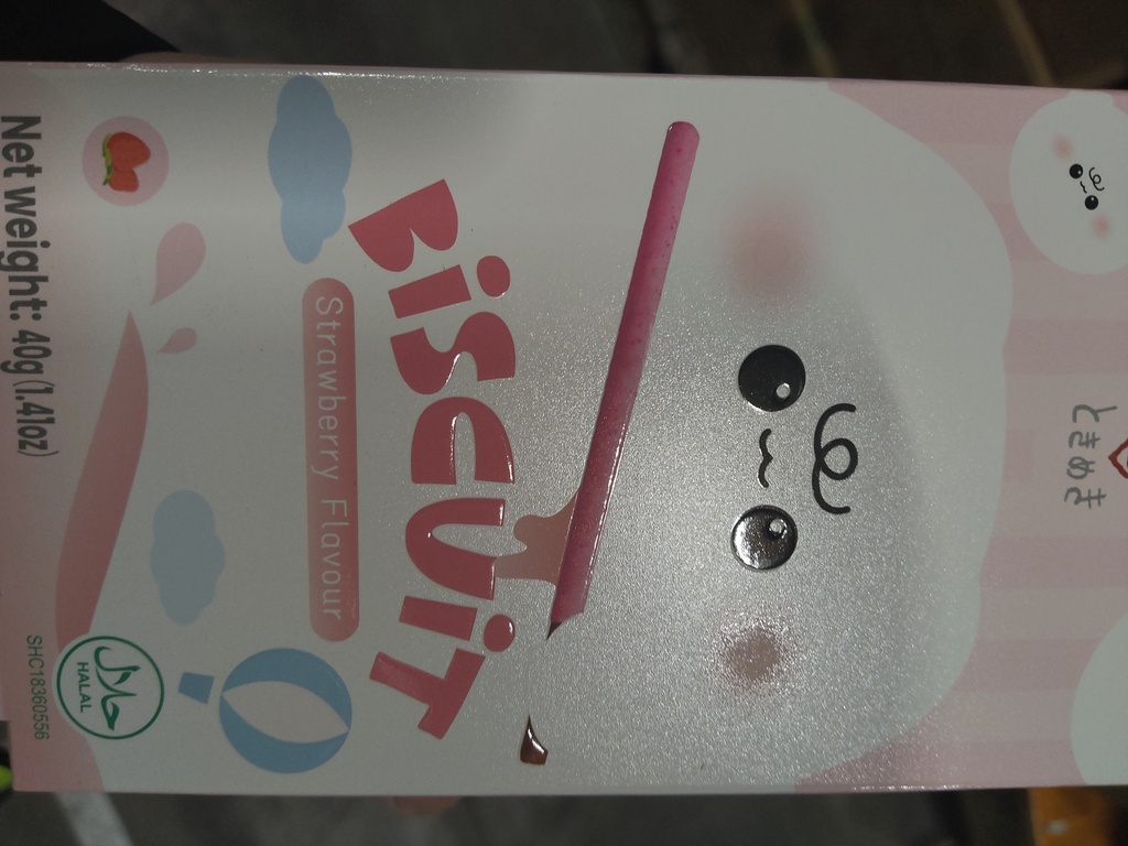 JP TOKIMEKI Biscuit Stick Strawberry Flav. 40g | TOKIMEKI 饼干棒 草莓味 40g