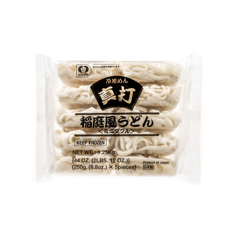 JP Frozen Shin-uchi Inaniwa-fu Udon Noodle (5*250g) 1250g | 日本 冰冻新内稻庭乌冬面 (5*250g) 1250g