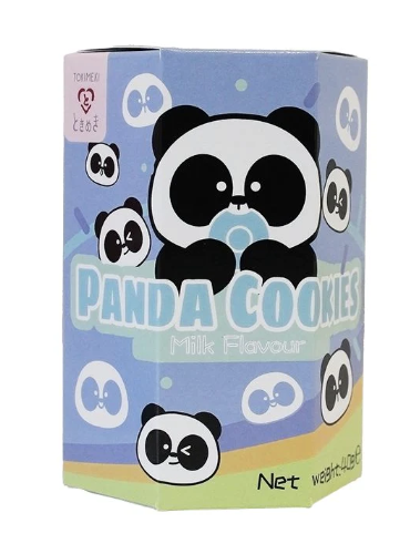 TOKIMEKI Panda Biscuit Milk Flav. 40g | TOKIMEKI 熊猫饼干 牛奶味 40g