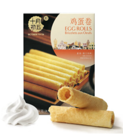 OCTOBER FIFTH Egg Roll 72g | 十月初五 蛋卷 72g