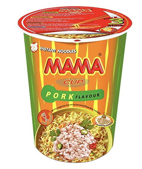 MAMA Inst. noodles Pork Flav. Cup 70g | MAMA 猪肉味 杯面 70g