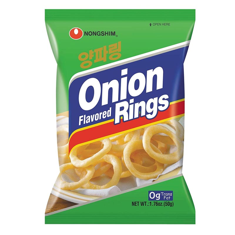 NONGSHIM Onion Rings (Yangparing) 50g | 农心 洋葱圈 50g