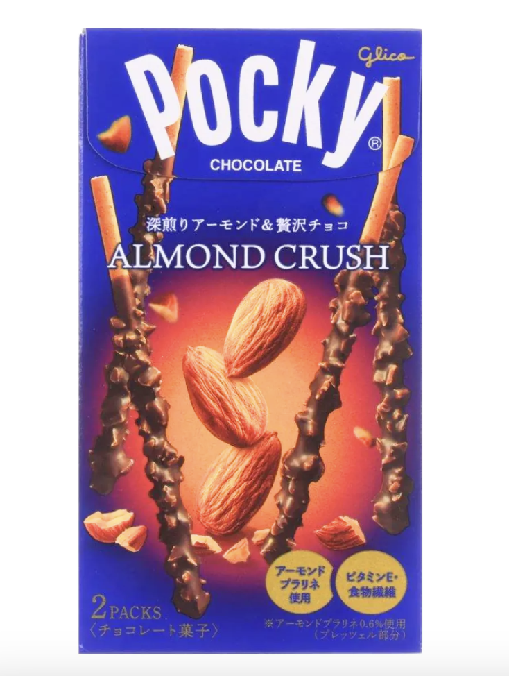 Pocky Biscuit Sticks Almond White Chocolate Flav. 25g | 百奇 白巧克力杏仁味 25g