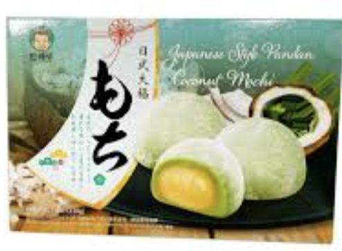 SSP Mochi Coconut Pandan Flav. 210g | 四婶婆 日式麻薯 椰香斑斓味 210g