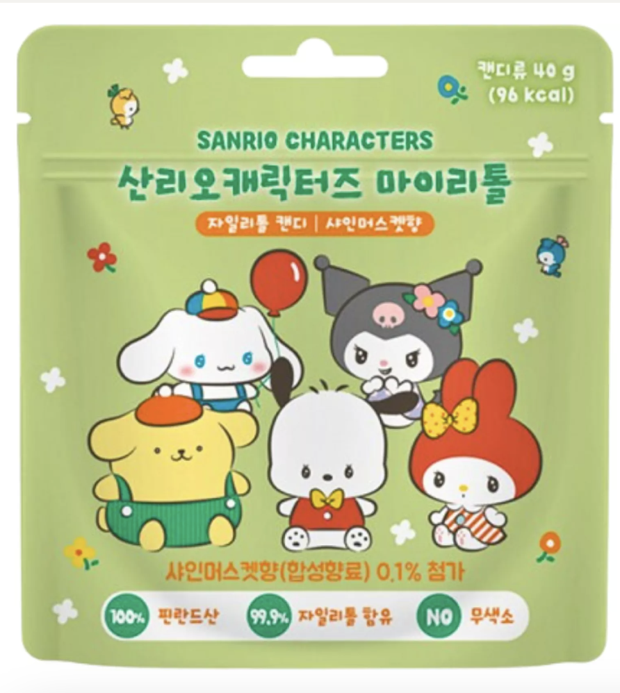 SANRIO Xylitol Candy 40g | 三丽鸥 木糖醇糖果 40g