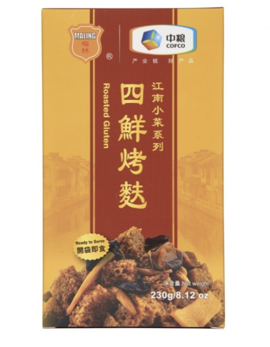 ML Roasted Gluten 230g | 梅林 四鲜烤麸 230g