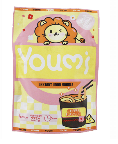 Youmi Instant Udon Noodle Cheese Flav. 237g | Youmi 速食乌冬面 芝士味 237g