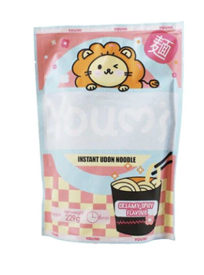 Youmi Instant Udon Noodle Creamy Flav. 229g | Youmi 速食乌冬面 奶油味 229g