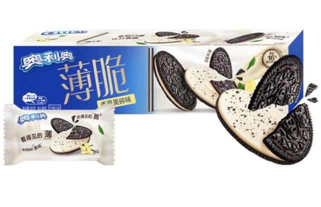 Oreo Sandwich Biscuit Thin Vanilla Flav. 95g | 奥利奥 薄脆夹心饼干 香草味 95g