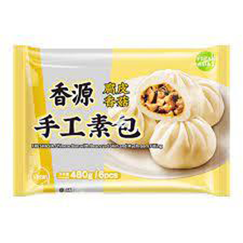 FF Beancurd and Mushroom Bun 480g | 香源 腐皮香菇包 480g