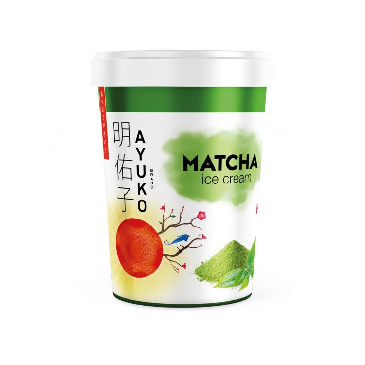 AYUKO Ice Cream Matcha 500ml | 明佑子 抹茶冰淇淋 500ml