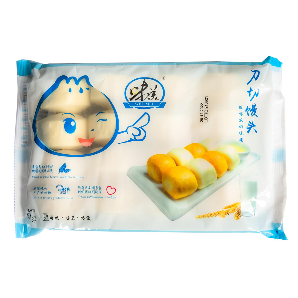 WeiMei Chinese Bread Plain 400g | 味美 刀切馒头 400g