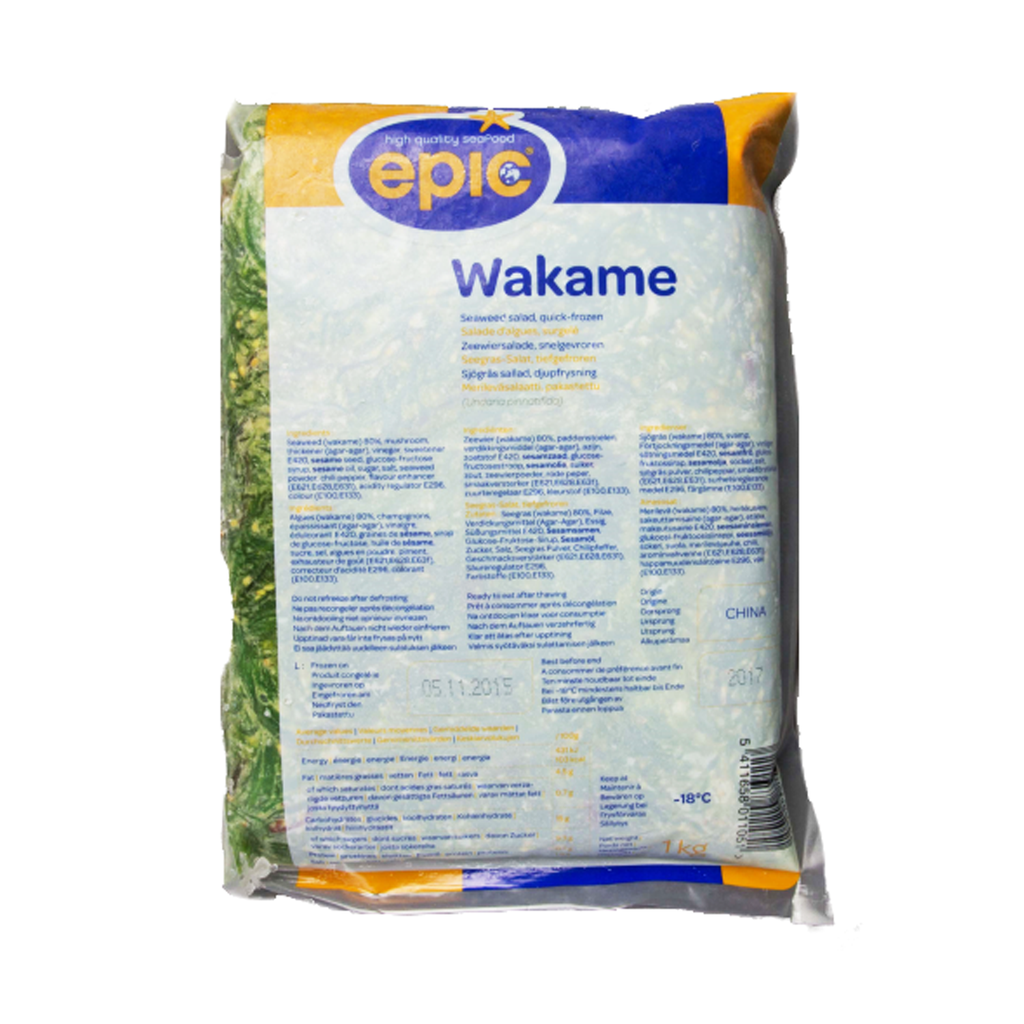 EPIC brand Wakame Salad Spicy 1kg | EPIC牌 海草沙拉 微辣1kg