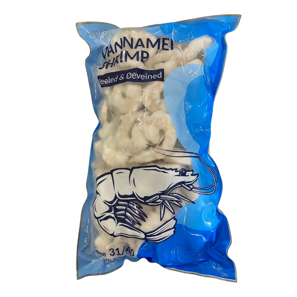 GC VN Vannamei Shrimps 31/40 Raw & Peeled PD 800g | GC 越南 白虾虾仁 31/40 800g