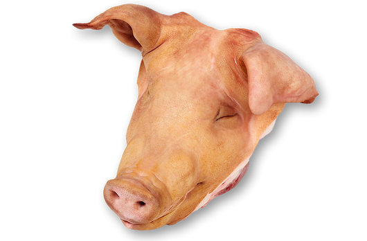 Pork Head /kg Gross Weight by weight | 猪头 /kg 含冰 毛重 称重