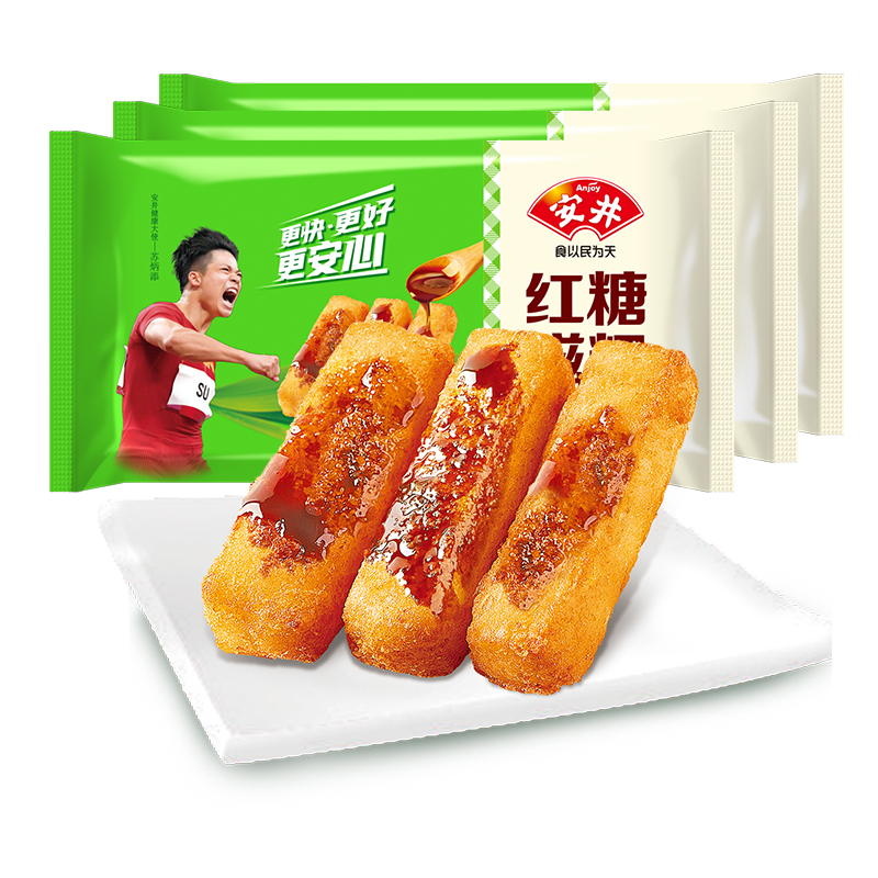 Anjing Brown Sugar Glutinous Rice Cake 237g | 安井 红糖糍粑 237g