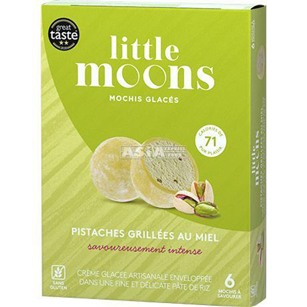 Little Moons Mochi (Honey Roasted Pistachio) 192g | 小月亮 麻薯冰淇淋 (开心果) 192g