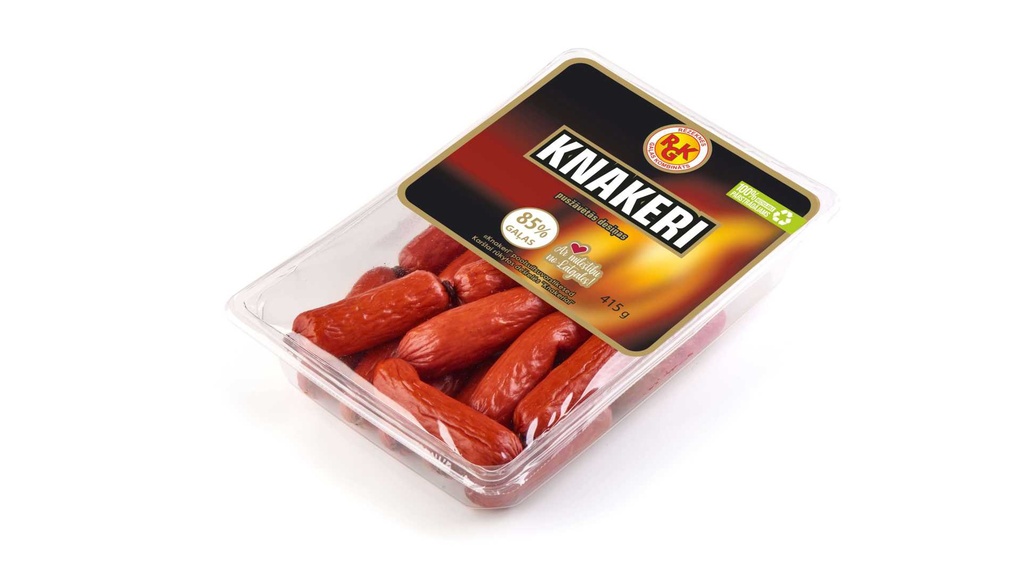 Hot Smoked Knakeri Chicken&Pork Sausages 415g | 即食熏肠 五香蒜味 415g