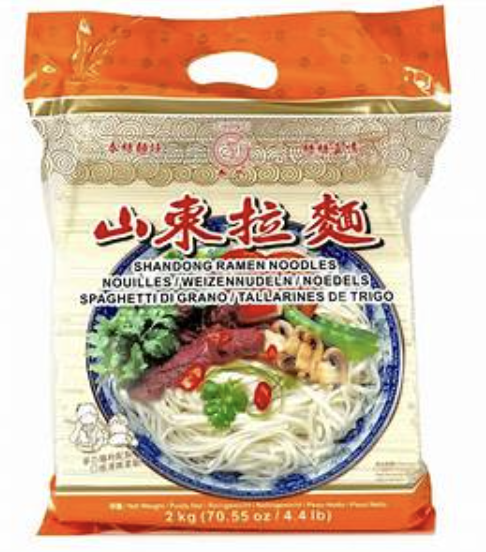 CHUNSI Shandong Ramen Noodles 2kg | 春丝 山东拉面 2kg