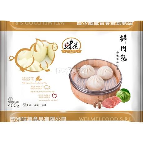 WeiMei Steamed Bun with Meat Small 400g | 味美 小肉包 400g