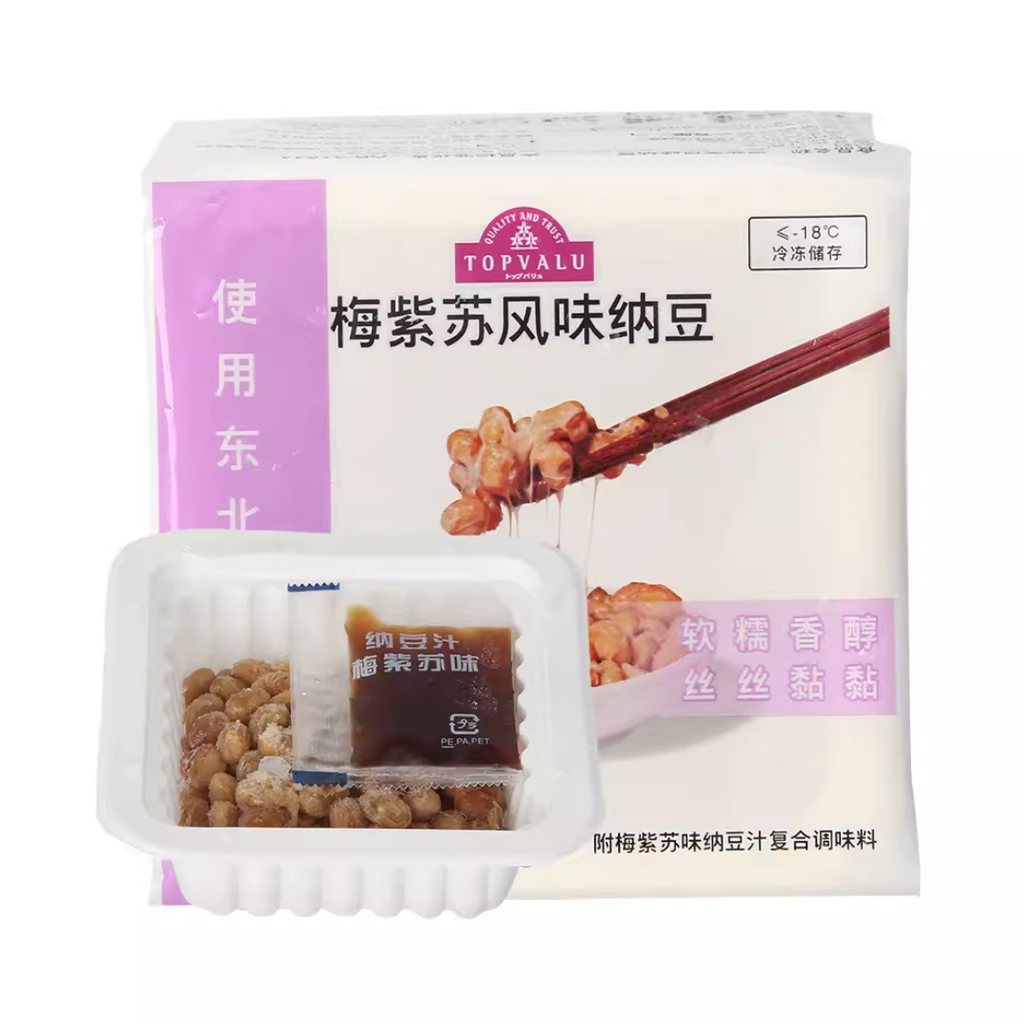 Frozen Natto ichiban Purple 50g*3 | 冰冻紫苏纳豆 50g*3