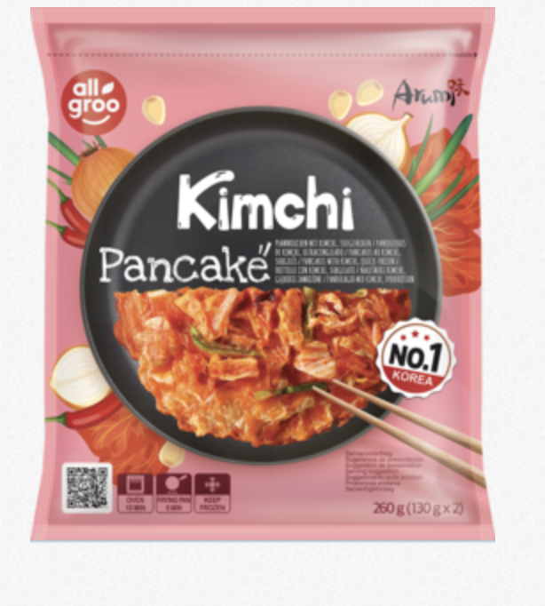 Allgroo Pancake With Kimchi 260g | Allgroo 韩国 泡菜煎饼 260g