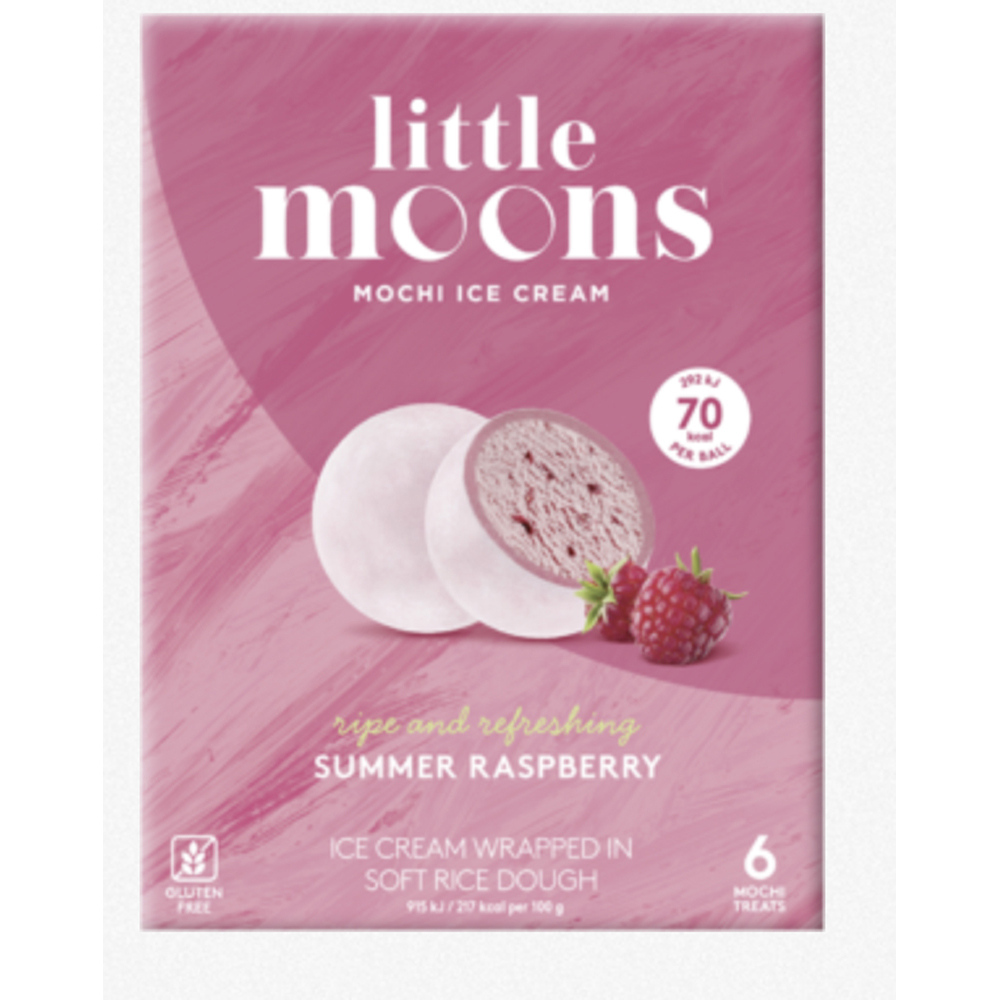 Little Moons Mochi (Raspberry) 192g | 小月亮 麻薯冰淇淋 (覆盆子) 192g