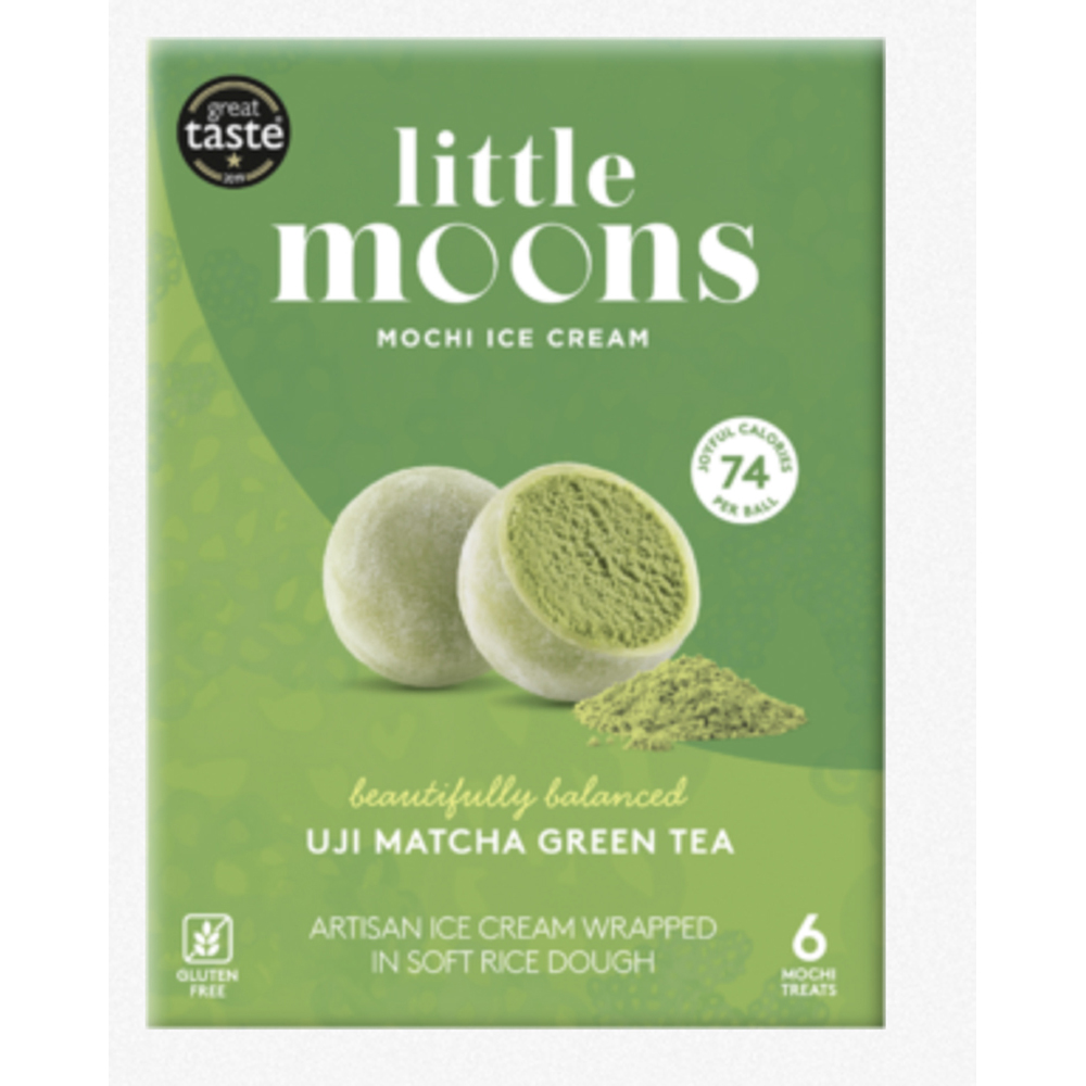 Little Moons Mochi (Matcha Green Tea) 192g | 小月亮 麻薯冰淇淋 (抹茶绿茶) 192g