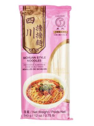 CHUNSI Sichuan Style Noodles 340g | 春丝 四川担担面 340g