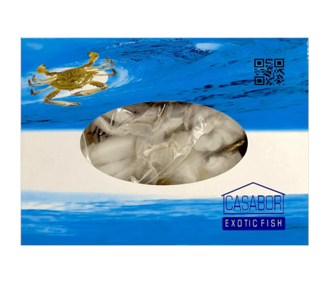 CASABOR Blue Swimming BIG Crab Cut 1kg | CASABOR 深海 大梭子蟹 半切 1kg (Net 700g)