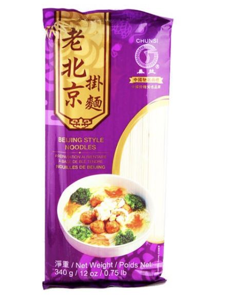 CHUNSI Beijing Style Noodles 340g | 春丝 老北京挂面 340g