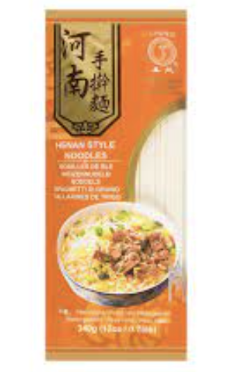 CHUNSI Henan Style Noodles 340g | 春丝 河南手擀面 340g