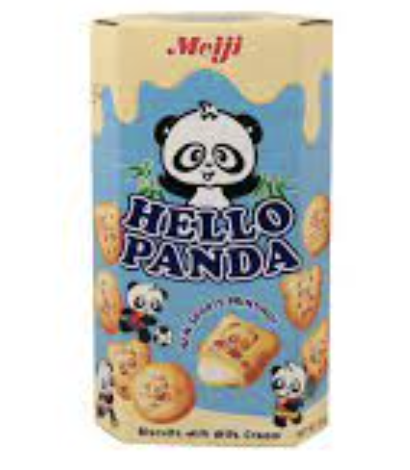 MEIJI Hello Panda Milk Flav. 50g | MEIJI 你好熊猫饼干 牛奶味 50g