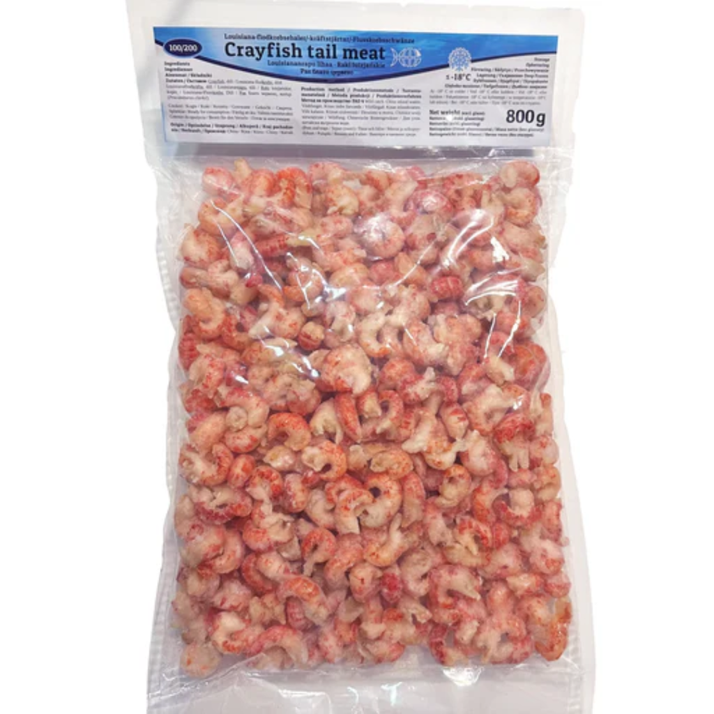 PP Crayfish Tail Meat 100-200/lb 800g | PP 小龙虾尾 800g