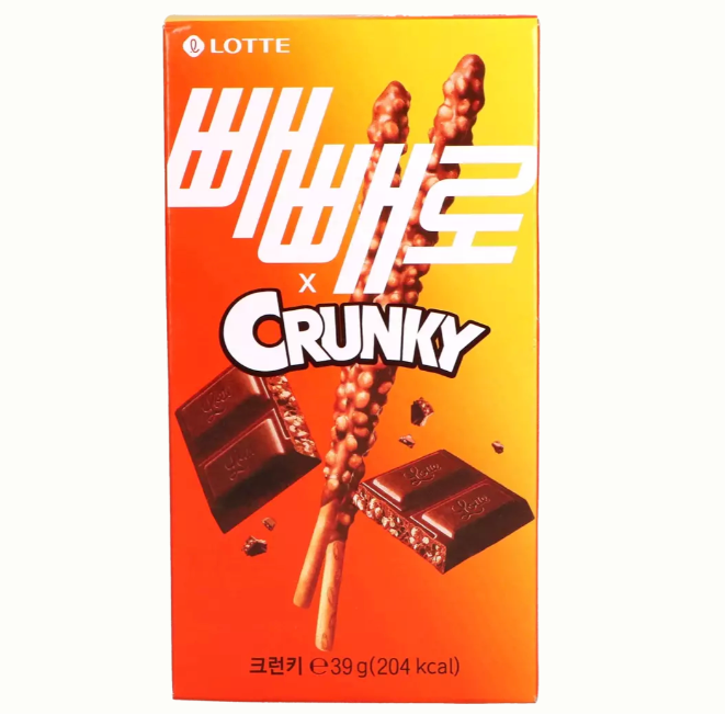 LOTTE Pepero Shinchan 39g | LOTTE Pepero 巧克力棒 39g