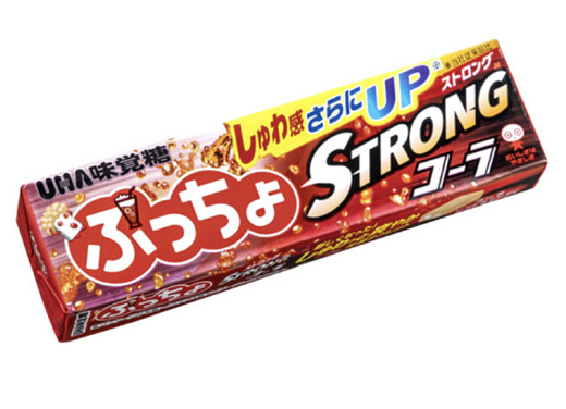 JP UHA Puccho Soft Candy Strong Cola Flav. 50g | 日本 悠哈 夹心软糖 可乐味 50g