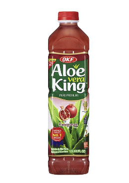 OKF Aloe Vera Drink Pomegranate Flav. 1.5L丨OKF 石榴饮料 1.5L