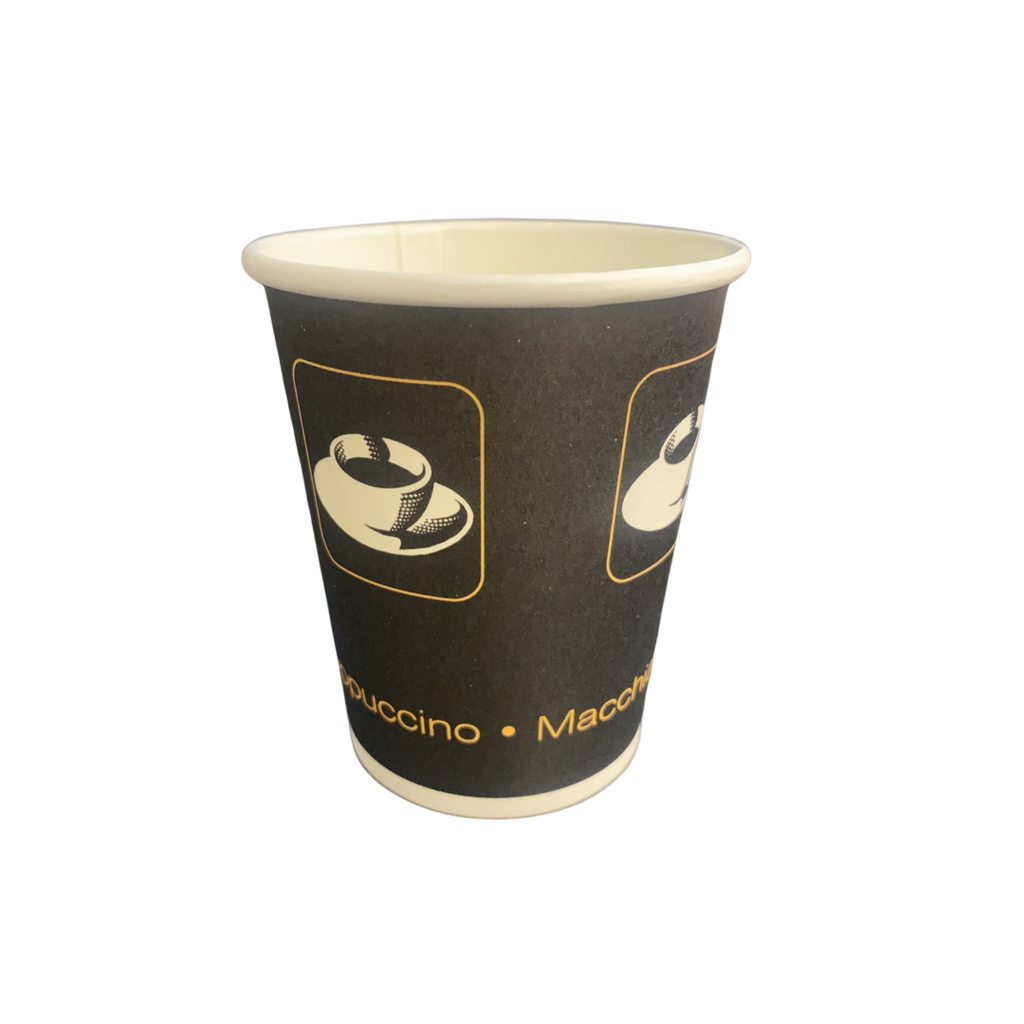 Black Paper Cup 268ml (50pcs/unit) | 黑色纸杯 咖啡杯 268ml (50个/条)