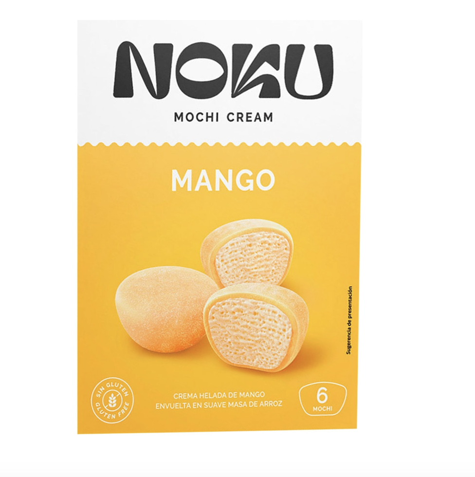 NOKU Mochi Mango Flavor 210g | NOKU 麻薯冰淇淋 芒果味 210g