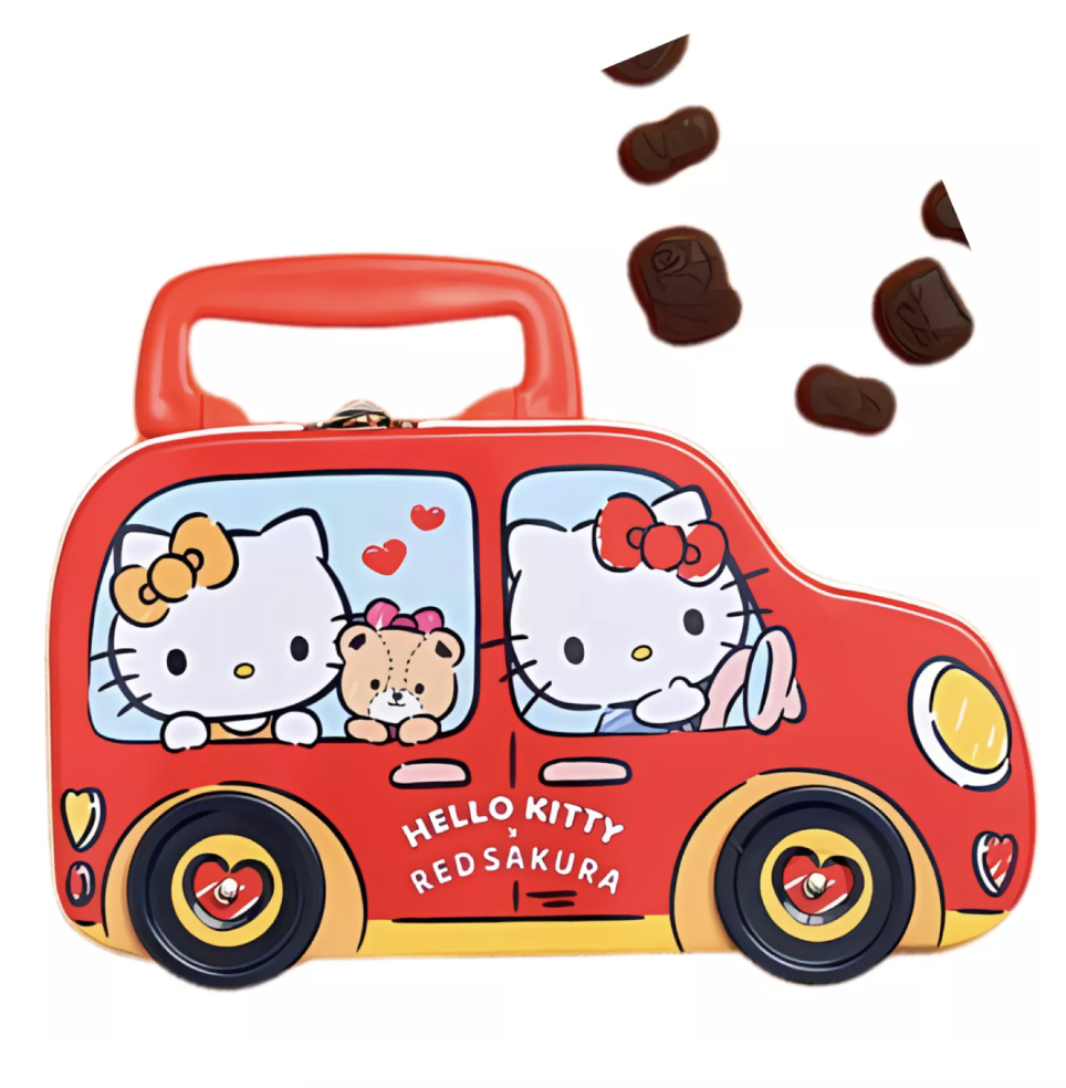 HELLO KITTY Chocolate Cookies Can 228g | HELLO KITTY 巧克力曲奇饼干 铁盒装 228g