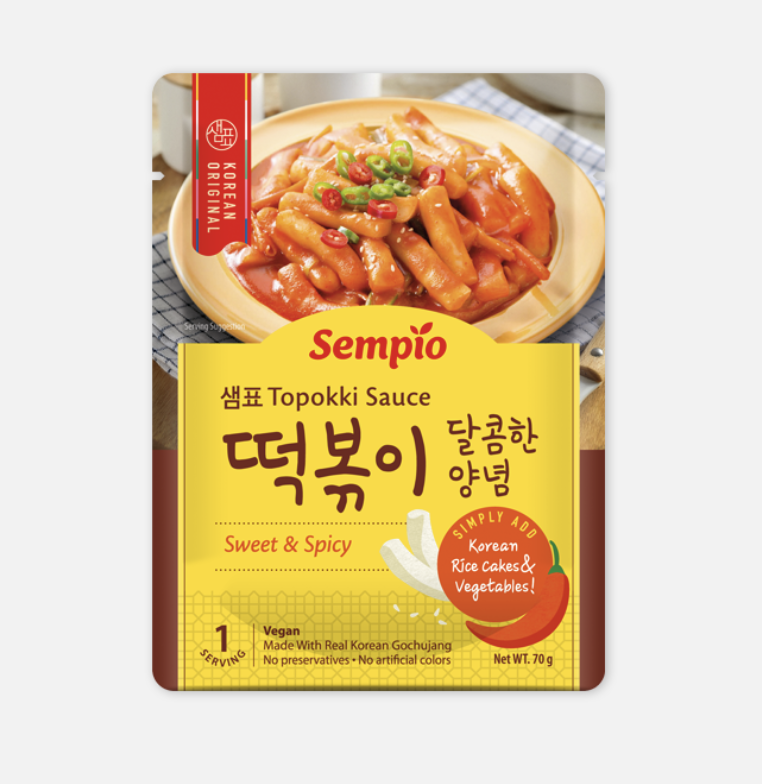 SEMPIO Topokki Sauce Sweet Flavor 150g | SEMPIO 炒年糕酱 甜辣味 150g