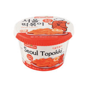 KR WELLHEIM Seoul Topokki Original Spciy Flavor 142g | WELLHEIM 首尔辣炒年糕 原味 142g