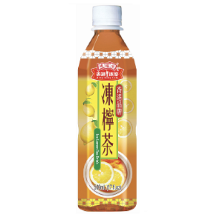 HFT Lemon Tea Drink 500ml | 鸿福堂 冻柠茶饮 500ml