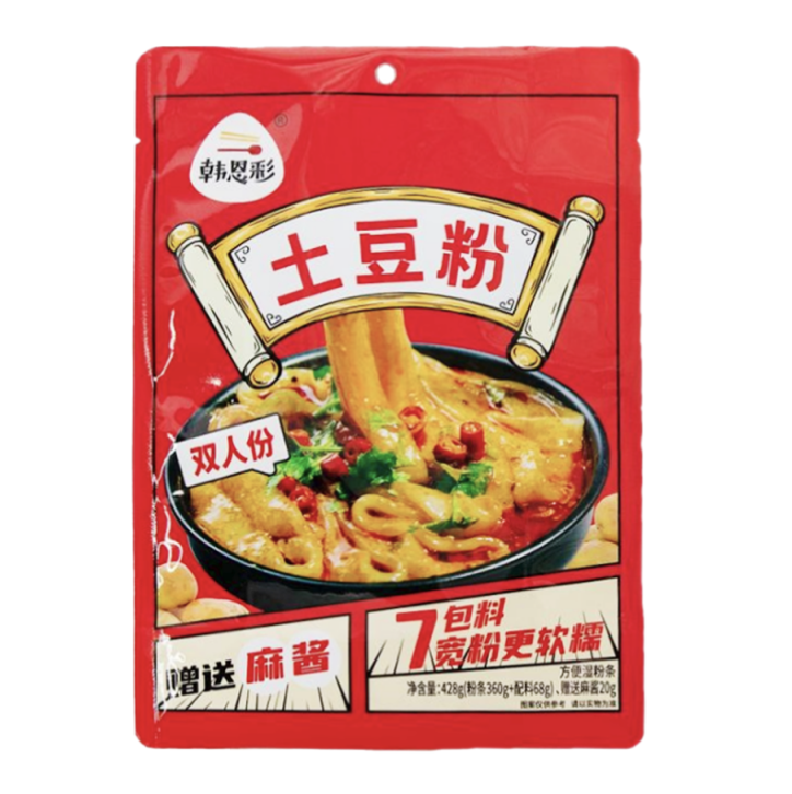 HEC Instant Potato Noodle 428g | 韩恩彩 土豆粉 428g