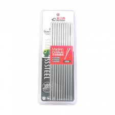  JIA ZHI DIAN (304) Stainless Steel Chopsticks 5Pairs/PKT | 家之典 不锈钢筷 5双装